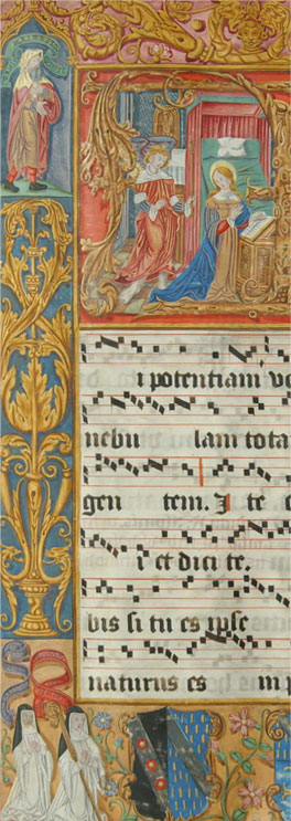 Manuscript image: Salzinnes Antiphonal, St. Mary's University, Halifax