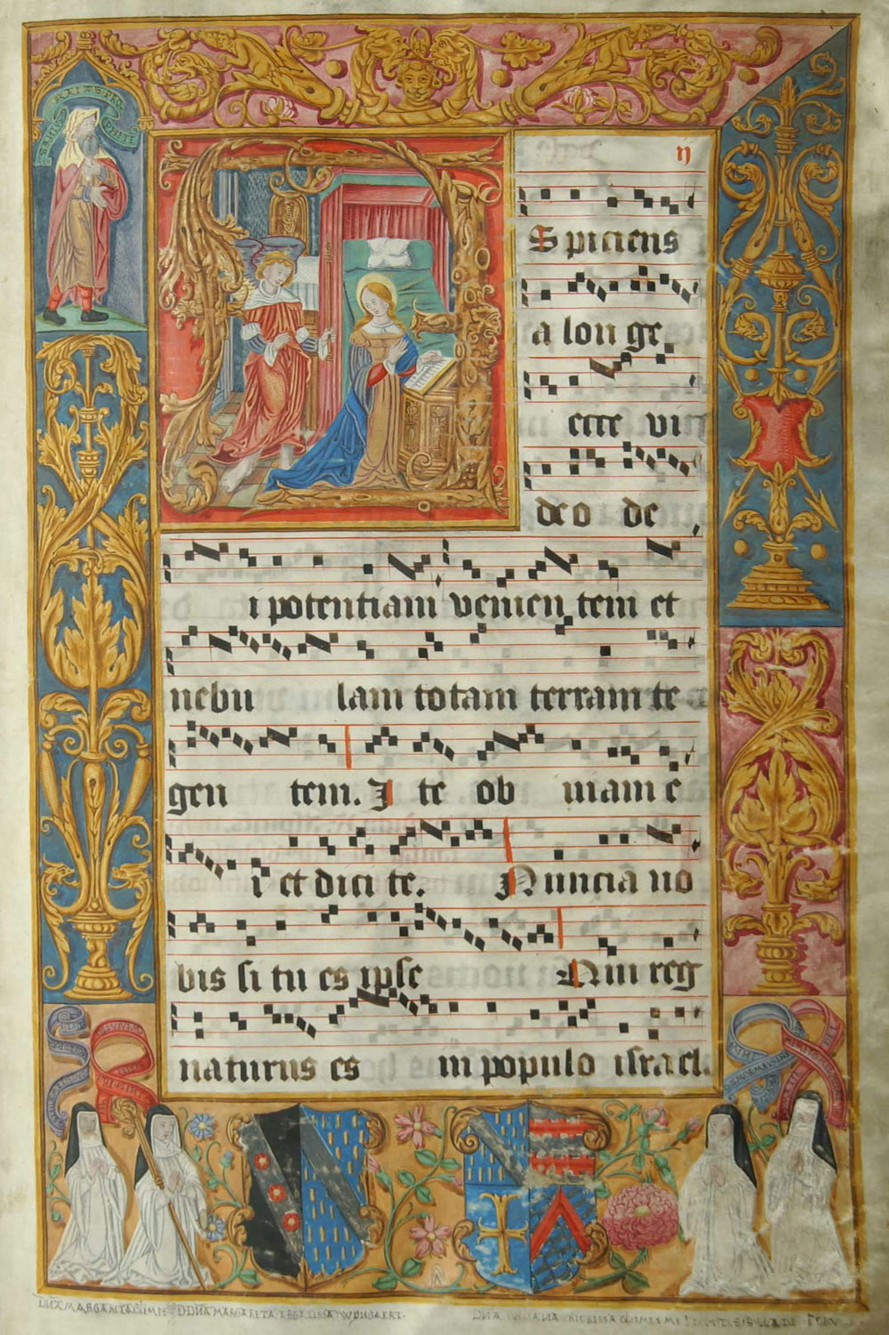 Image of the Salzinnes Antiphonal (detail)
